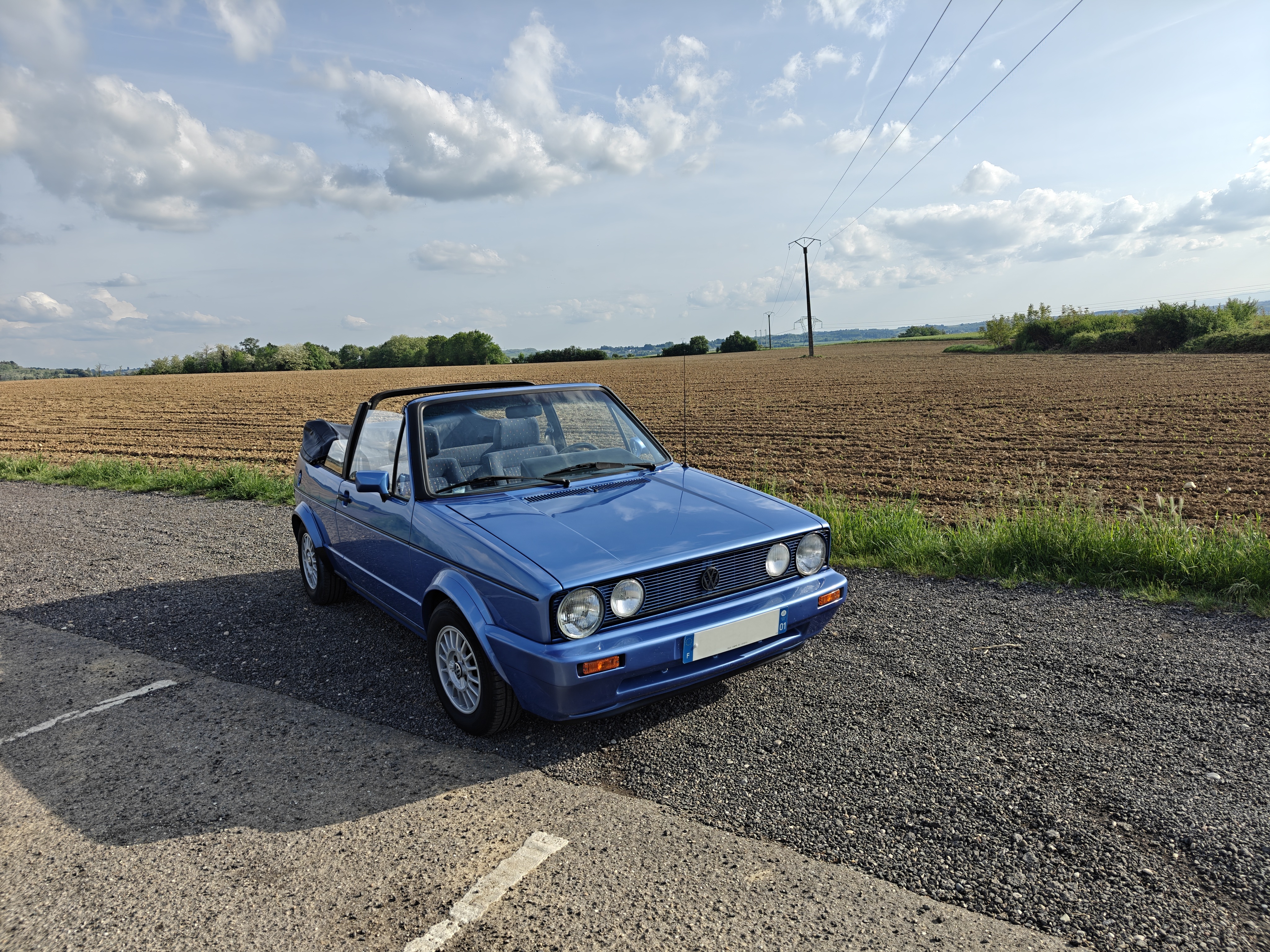 Golf Cabriolet — La Mamie Bleue